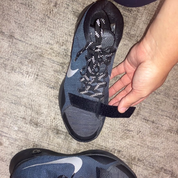 UGC MENS NIKE KD TREY 5 III VELCRO & LACED BLACK ANTHRACITE GYM SHOE - Picture 10 of 10